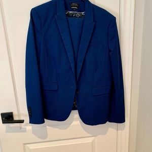 RW&CO Royal Blue Skirt Suit set